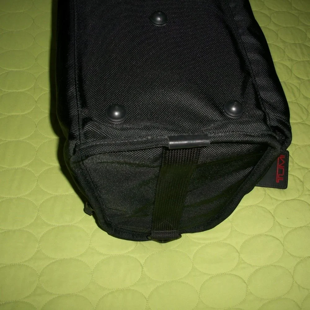 Tumi Duffle Carry-On Black Nylon Bag